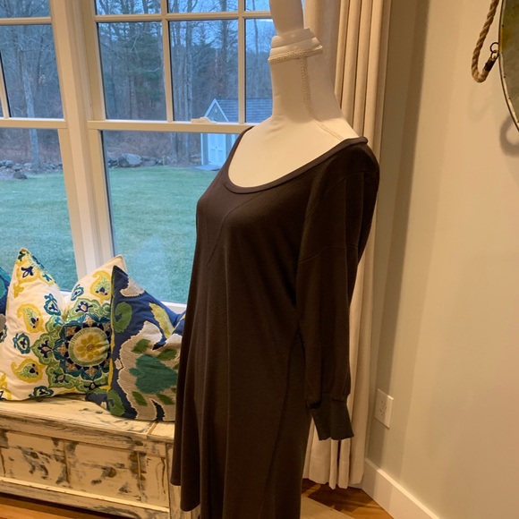 Clary Sage Organics Dark Grey Dress - Picture 3 of 3
